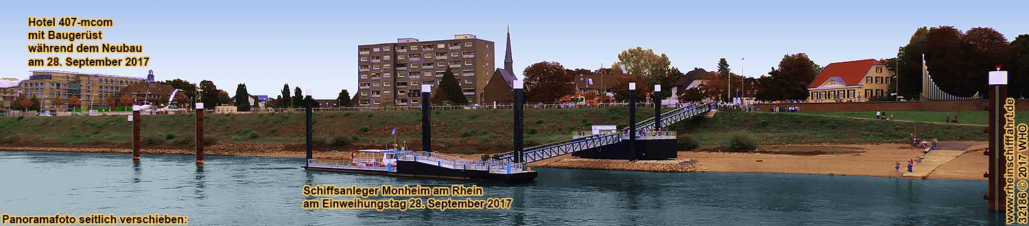 Urlaub in Monheim am Rhein, Kurzurlaub direkt an der Rheinpromenade zwischen Kln und Dsseldorf
